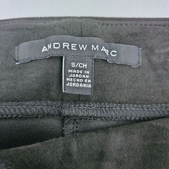 Andrew Marc Womens Pants Black Size Small Polyester Blend Pullon Stretch - Picture 6 of 12